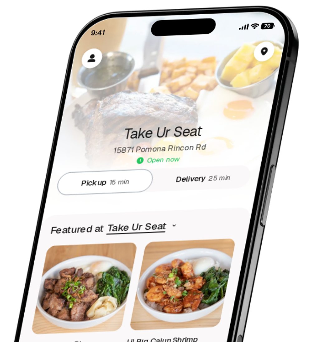 Take Ur Seat app preview