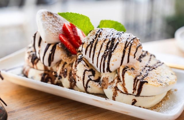 S'Mores Cloud Pancake [Flavor of the Month].