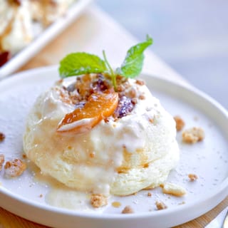 [Single] Peach Pecan Crisp Pancake [Flavor of the Month]