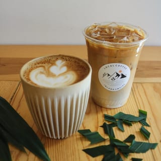 Pandan Latte