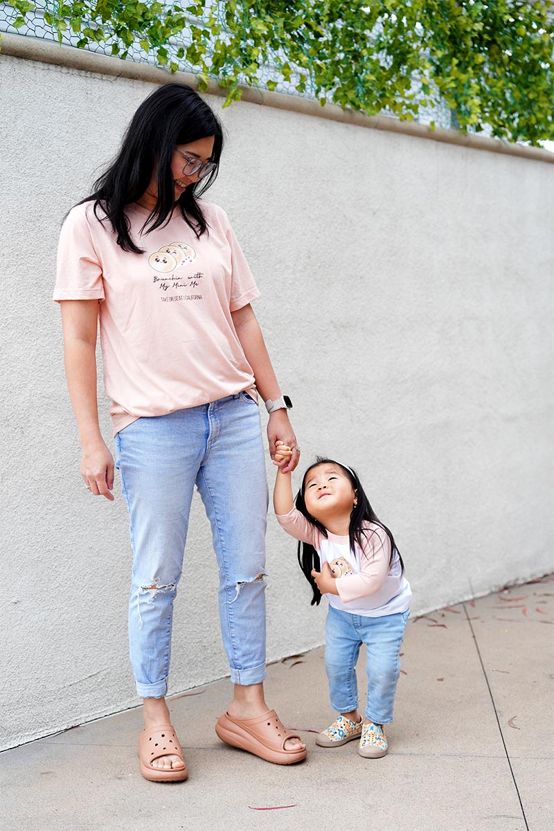 brunchin’ with mommy – mother’s day matching t-shirts for mom and kids